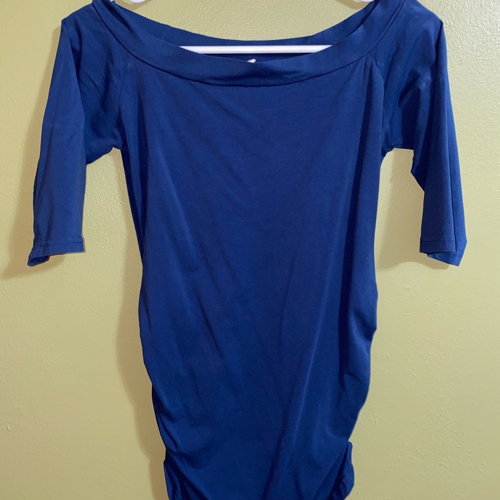 Off The shoulder maternity top size small